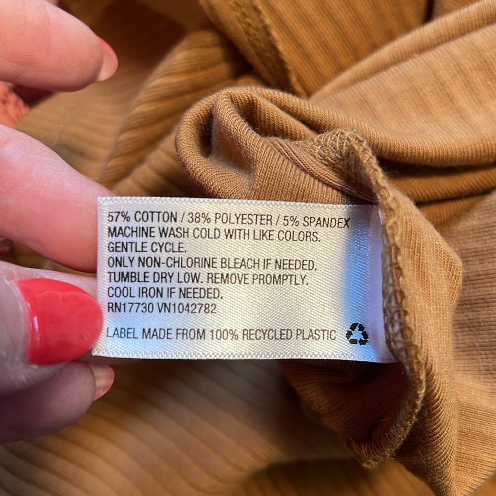 Bundle of women’s XXL swimsuit cover-up/dress one black one cognac/caramel NWT - Picture 11 of 11